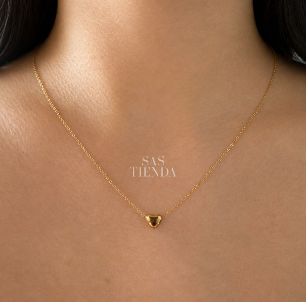 Collar Corazón Dorado