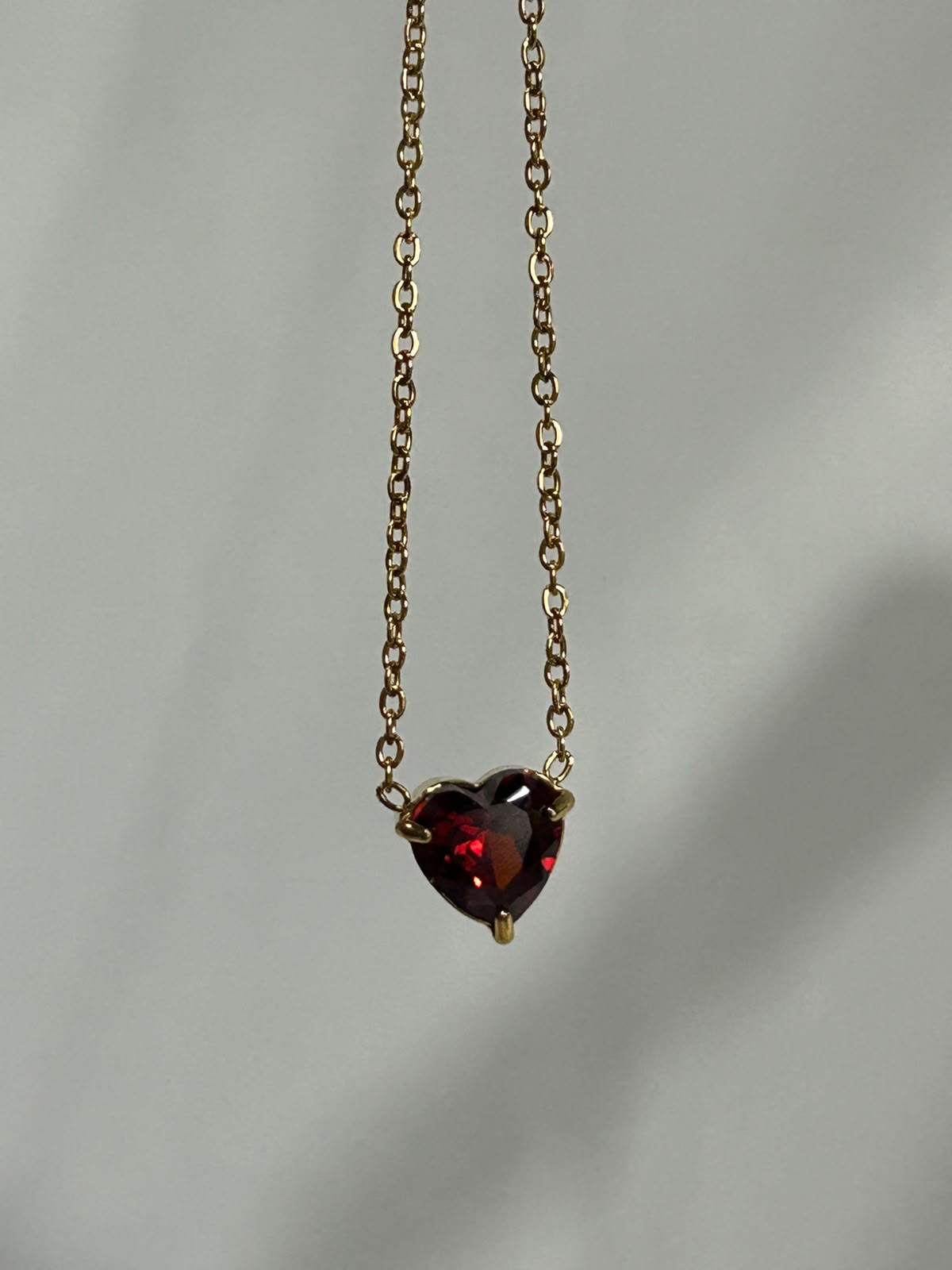 Collar Corazón Rojo
